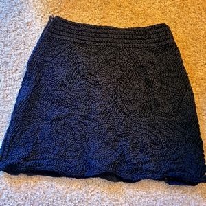 Black Mini Skirt Size Small